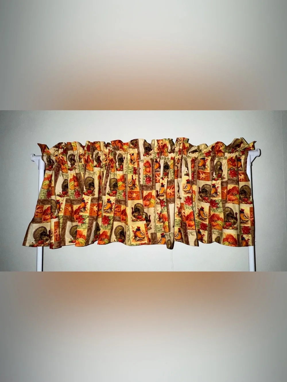 Set of 2 New!! Harvest Valances